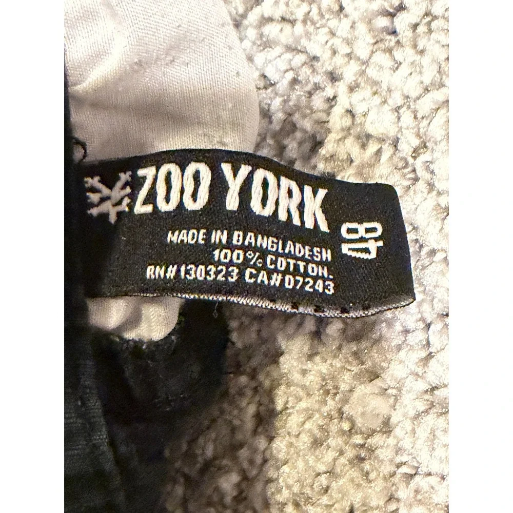 Zoo York‎ Cargo Shorts Mens 48 Black Ripstop Cotton Multi Pocket Skate Casual